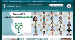 Desktop Screenshot of icarehospital.org